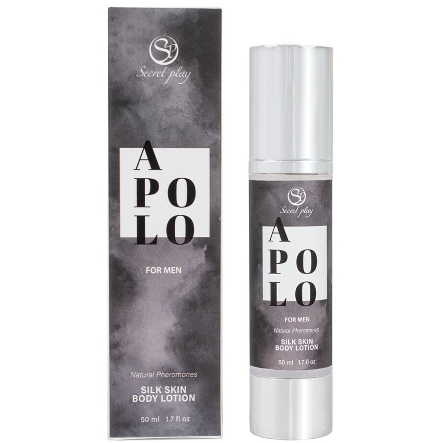 SECRETPLAY - LOÇÃO APOLO SILK SKIN PARA HOMENS 50 ML
