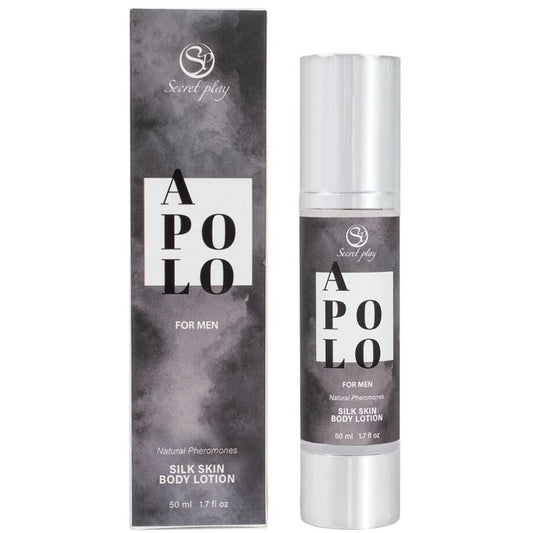 SECRETPLAY - APOLO LOCIÓN PIEL DE SEDA PARA HOMBRES 50 ML