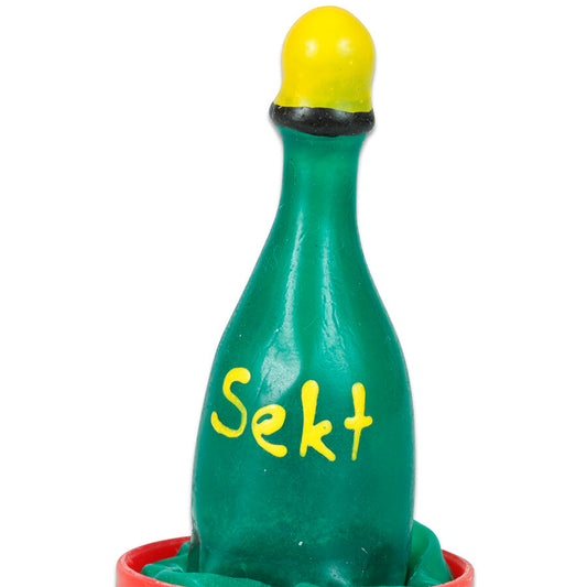 CONDOMERIE - PRESERVATIVO DECORATIVO PINTADO A MANO CHAMPÁN