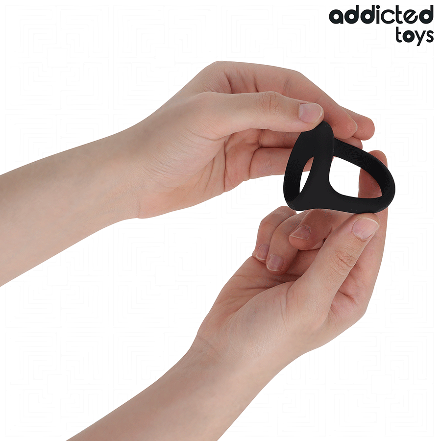 ADDICTED TOYS - ANILLO TRIPLE GRUESO PARA EL PENE