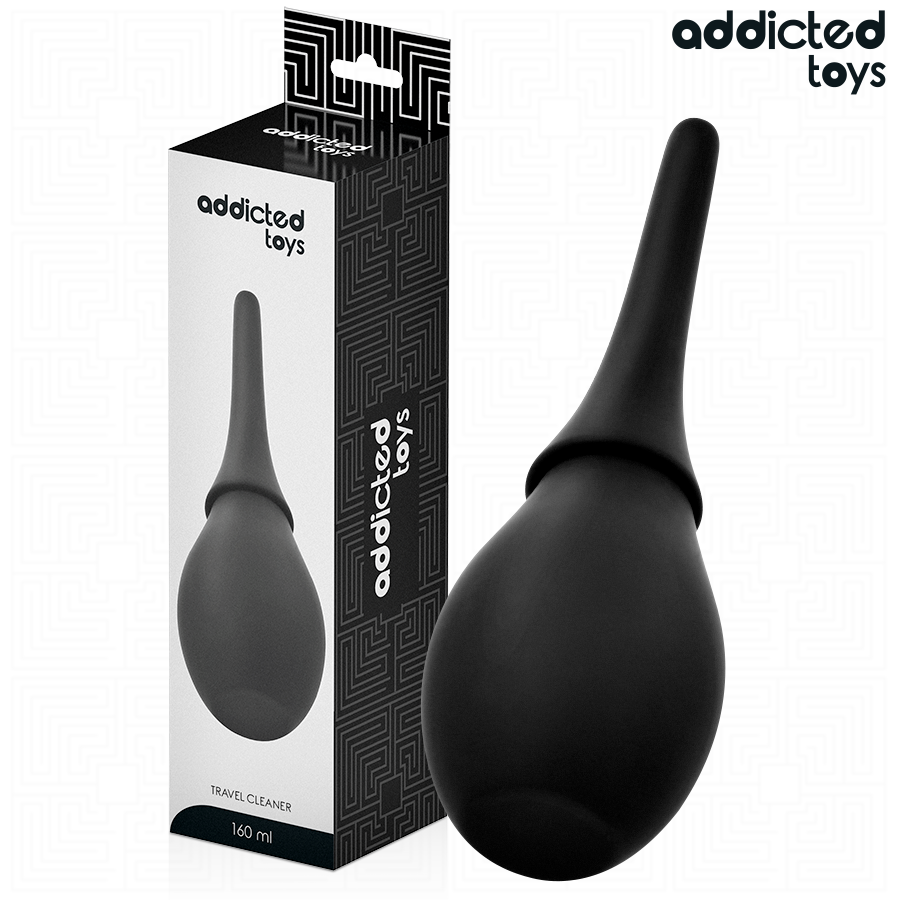 ADDICTED TOYS - LIMPIADOR DE VIAJE SILICONA MODELO 3
