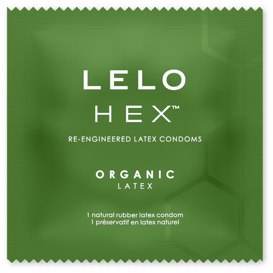 LELO - HEX ORGANIC PRESERVATIVO CAJA 12 UDS
