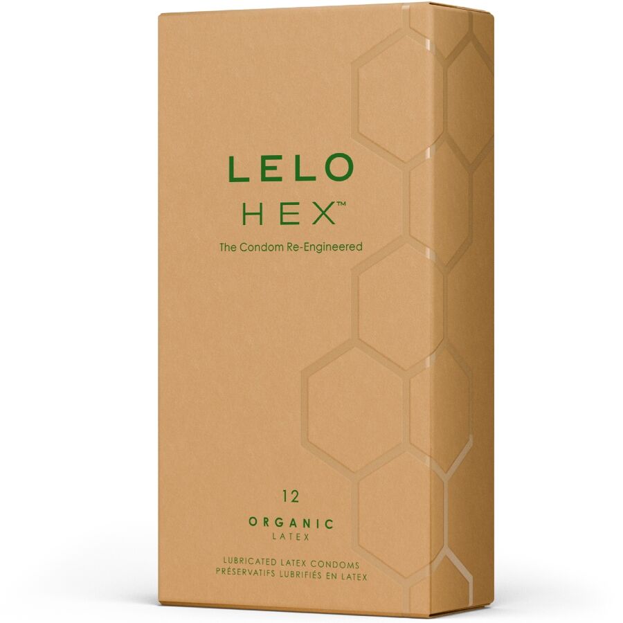 LELO - HEX ORGANIC PRESERVATIVO CAJA 12 UDS