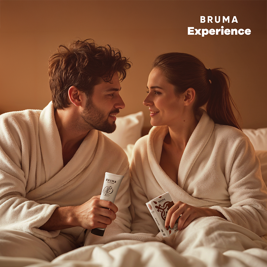 BRUMA XPERIENCE - KIT TENTACIÓN DULCE TARTA AMERICANA CON POTENCIADOR DE ORGASMOS