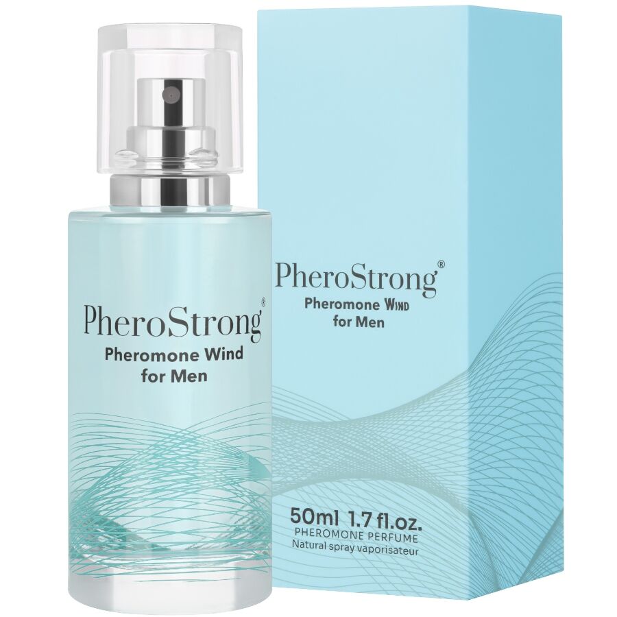 PHEROSTRONG - PERFUME CON FEROMONAS WIND PARA HOMBRE 50 ML