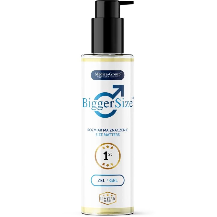MEDICA GROUP - BIGGER SIZE GEL ÍNTIMO PARA HOMBRE 150 ML