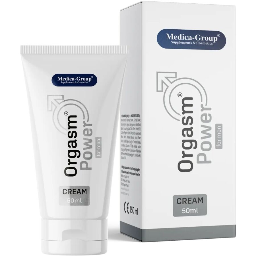 MEDICA GROUP - ORGASM POWER CREMA ÍNTIMA PARA HOMBRE 50 ML