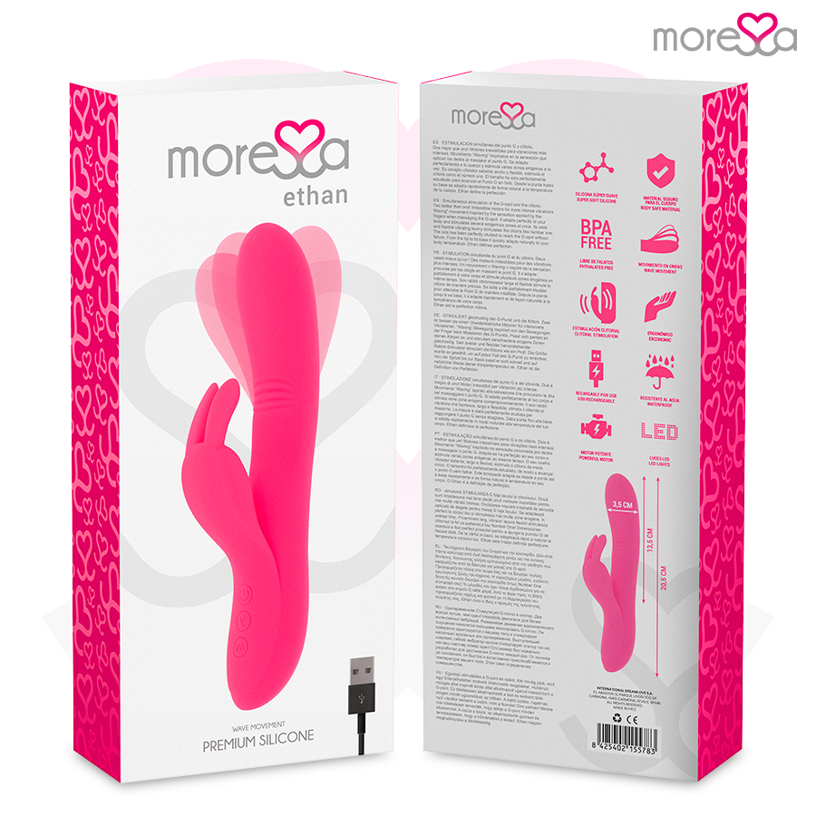 MORESSA - ETHAN PREMIUM SILICONE RECHARGEABLE