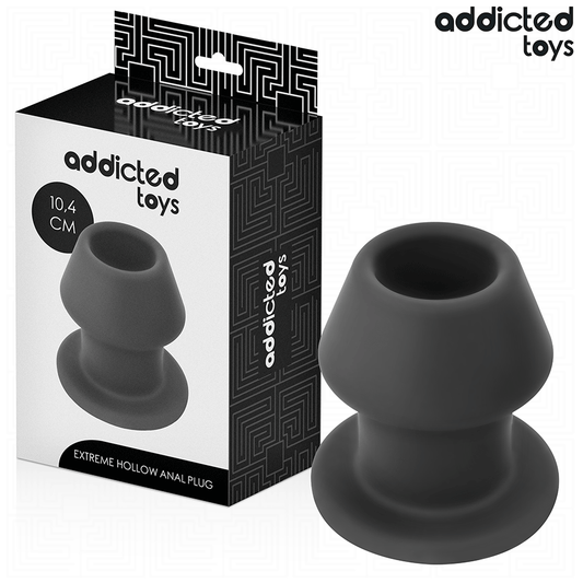 ADDICTED TOYS - PLUG ANAL HUECO EXTREM SILICONA TALLA L 10,4 CM