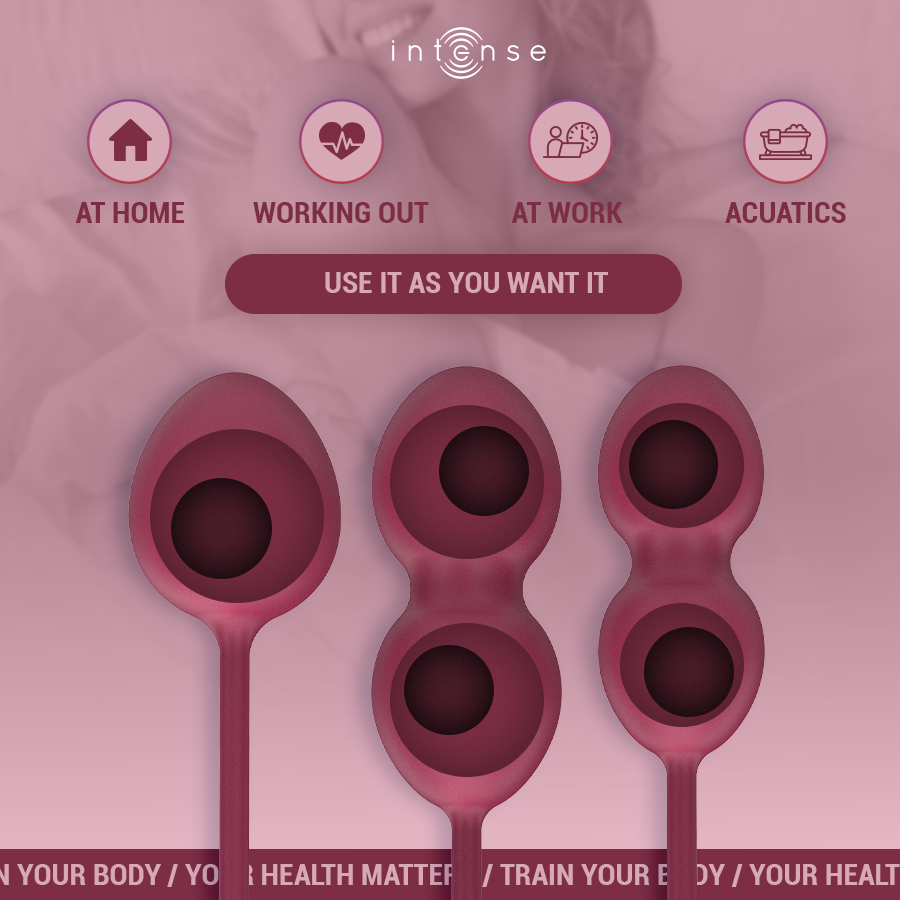 INTENSE - CHARLI KIT BOLAS KEGEL VIOLET