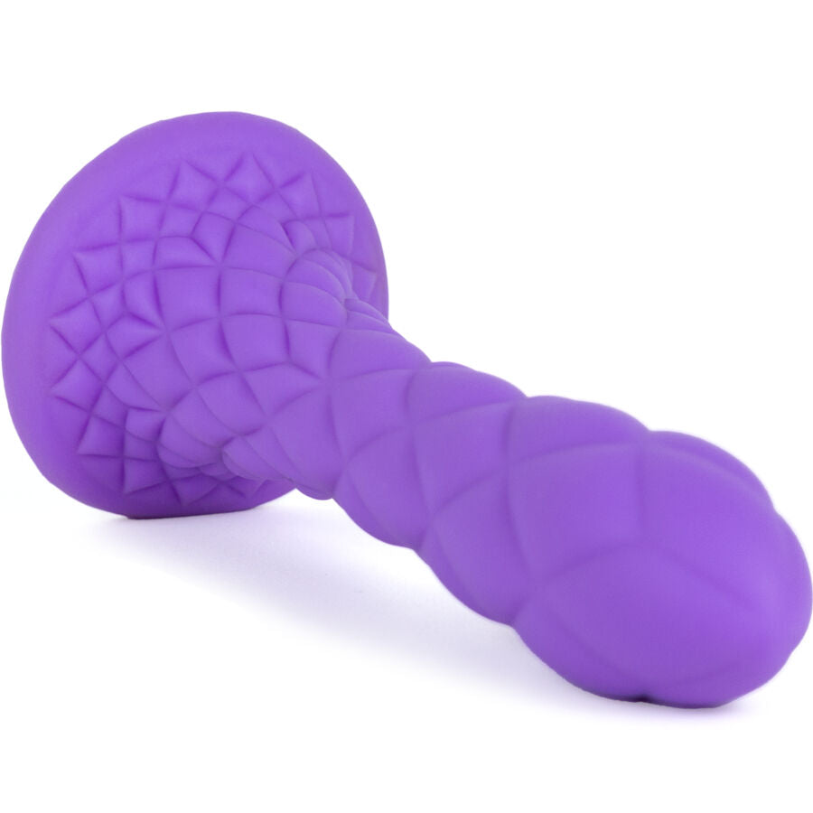 SILEXD - DREAMY DILDO FANTASY SILICONA LIQUIDA TERMOREACTIVO VIOLETA 18.5 CM
