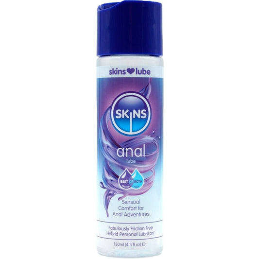SKINS - ANAL LUBRICANTE HÍBRIDO BASE DE AGUA & SILICONA 130 ML