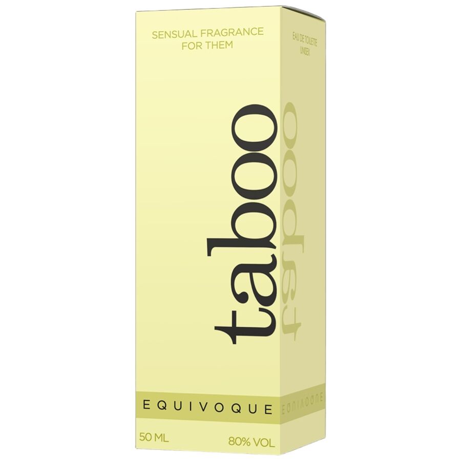 RUF - TABOO EQUIVOQUE PERFUME COM FEROMONAS PARA ELE E ELA 50 ML