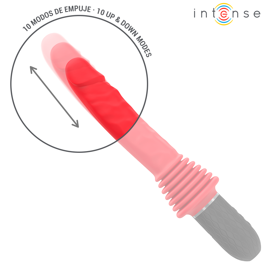INTENSE - CYNTHIA VIBRADOR THRUSTING CONTROL REMOTO CON CALOR