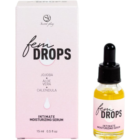 SECRETPLAY - FEM DROPS SÉRUM HIDRATANTE ÍNTIMO 15 ML