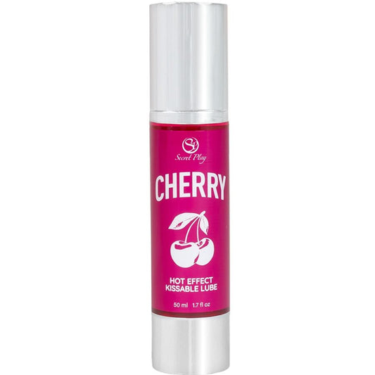 SECRETPLAY - LUBRICANTE EFECTO CALOR CEREZA 50 ML