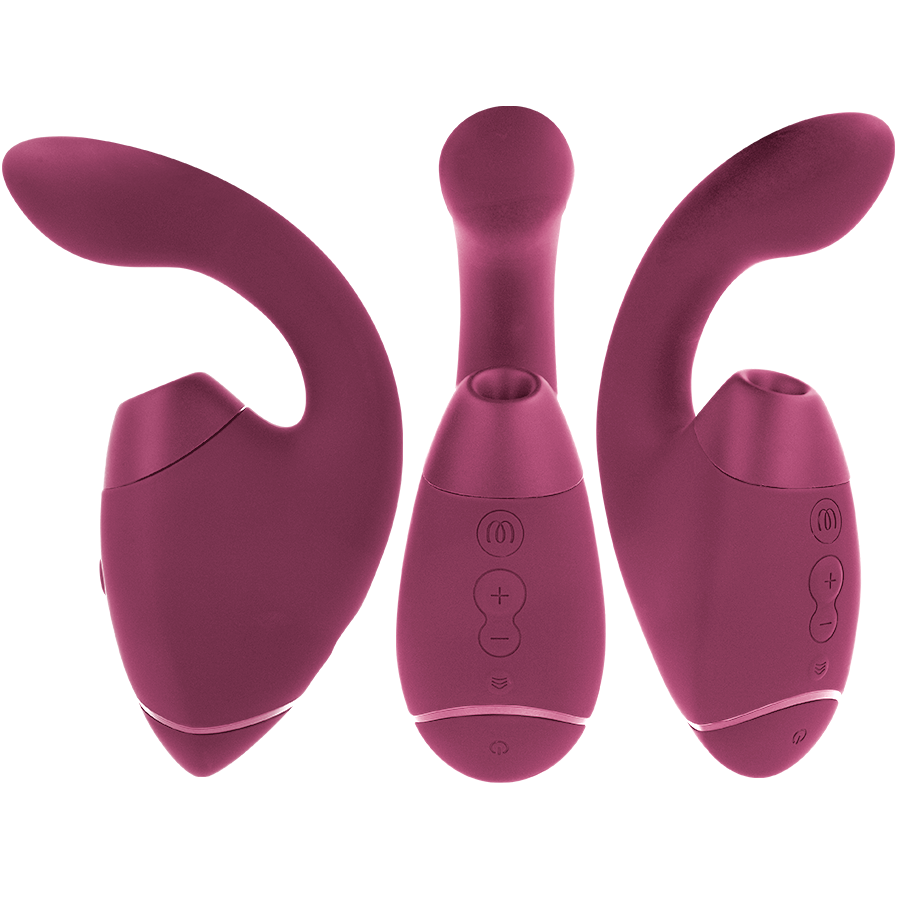 WOMANIZER - DUO NEXT ESTIMULADOR VIBRADOR DUAL CLÍTORIS & PUNTO·G ROSA