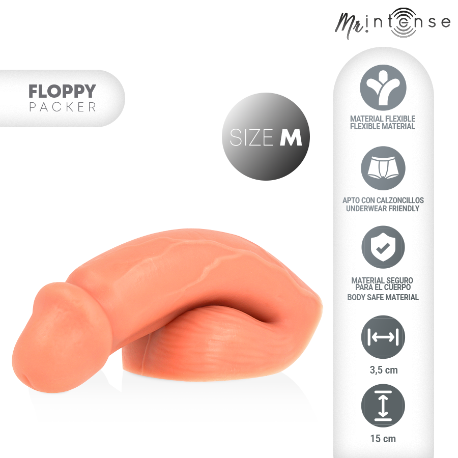 MR INTENSE - FLOPPY TALLA M PACKER REALÍSTICO