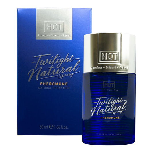 HOT - TWILIGHT SPRAY NATURAL CON FEROMONAS HOMBRE 50 ML