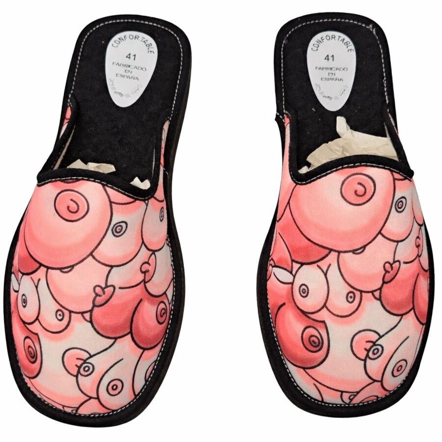 DIABLO PICANTE - ZAPATILLAS TETAS TALLA MEDIANA 39-40-41