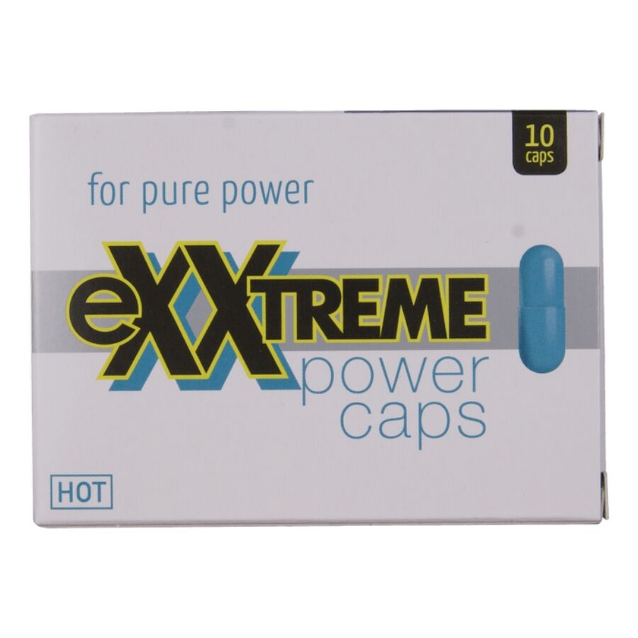 HOT - EXXTREME POWER CÁPSULAS HOMBRE 10 UNIDADES