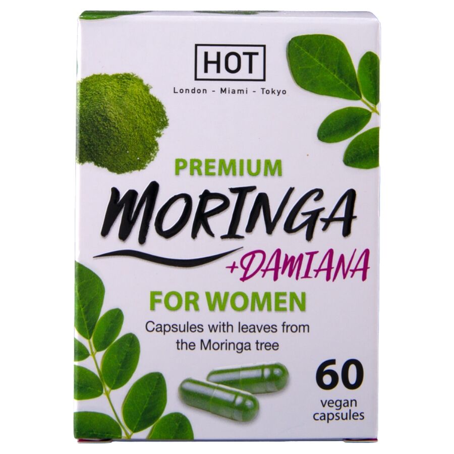 HOT - MORINGA WOMEN CÁPSULAS MUJER 60 UNIDADES