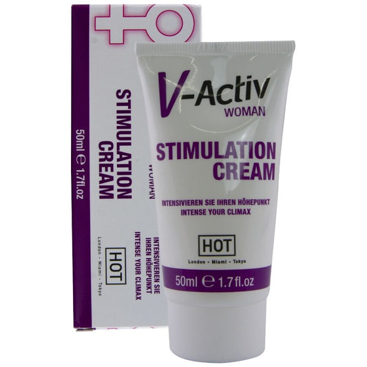 HOT - V-ACTIV CREMA ESTIMULANTE PARA MUJER 50 ML