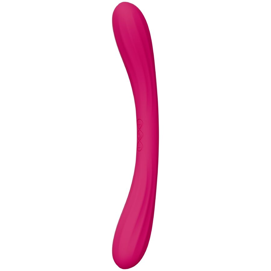 LELO - BOOMERANG VIBRADOR DE DOBLE EXTREMO CEREZA