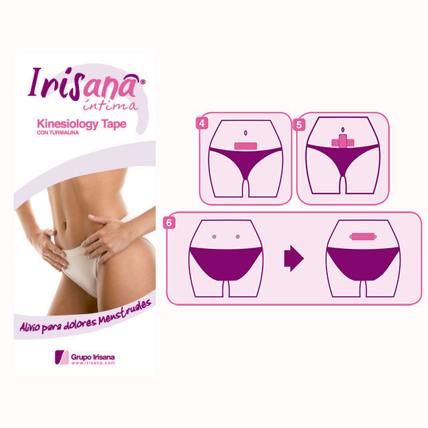 IRISANA - FITA AUTOADESIVA PARA DORES MENSTRUAIS 