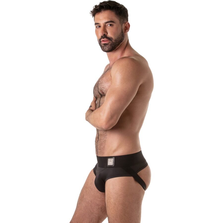 LOCKER GEAR - WIDE WAISTBAND JOCK BRIEF NEGRO S