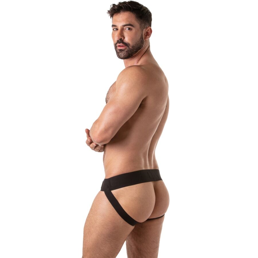 LOCKER GEAR - WIDE WAISTBAND JOCKSTRAP NEGRO L