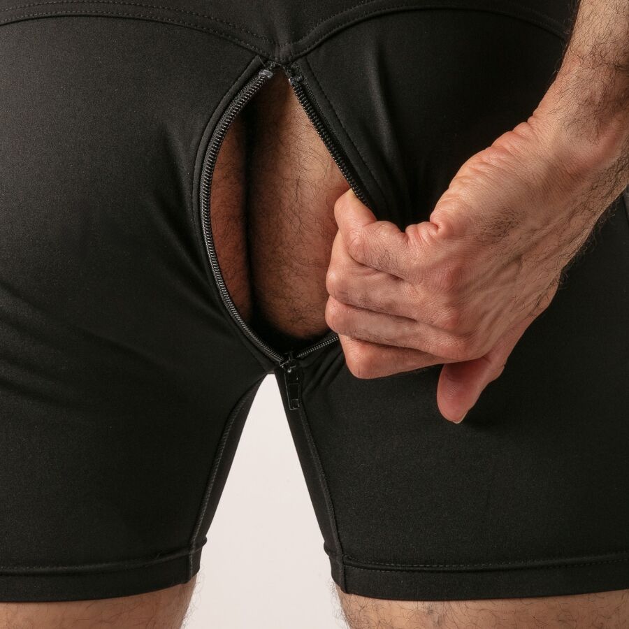 LOCKER GEAR - MONO OPEN ACCESS SINGLET NEGRO L