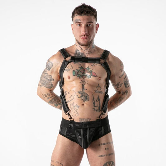 LOCKER GEAR - ARNÉS FULL MILITARY ACCESS NEGRO L/XL