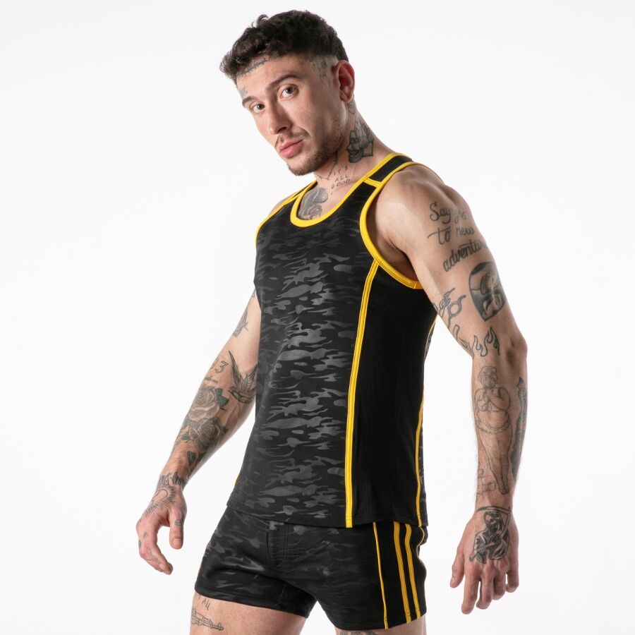 LOCKER GEAR - FULL MILITARY ACCESS TANKTOP AMARILLO XL