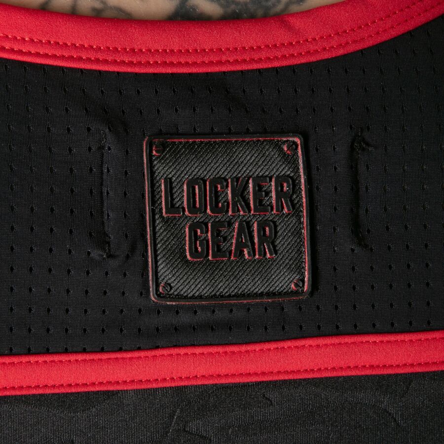 LOCKER GEAR - FULL MILITARY ACCESS TANKTOP ROJO XL