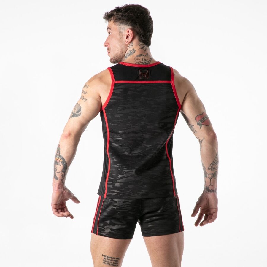 LOCKER GEAR - FULL MILITARY ACCESS TANKTOP ROJO XL