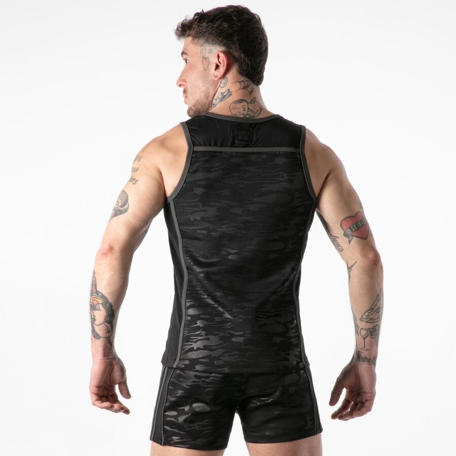 LOCKER GEAR - FULL MILITARY ACCESS TANKTOP NEGRO M