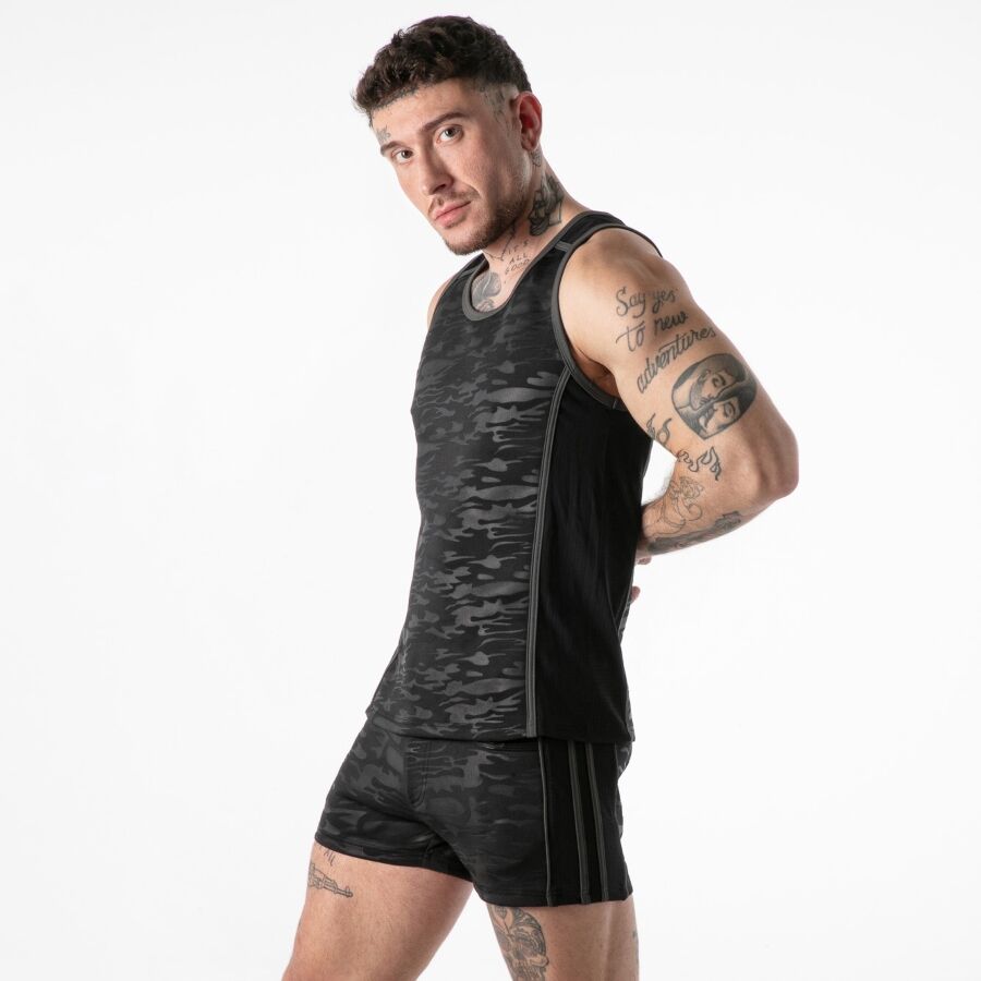 LOCKER GEAR - FULL MILITARY ACCESS TANKTOP NEGRO XL