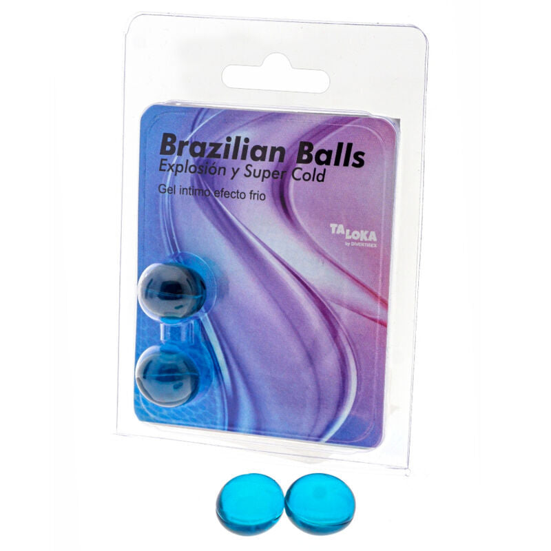 TALOKA - 2 BRAZILIAN BALLS COLD EFFECT EXCITING GEL