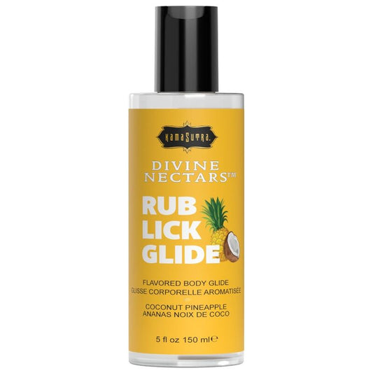 KAMASUTRA - LUBRIFICANTE DE COCO E ABACAXI DIVINE NECTARS 150 ML
