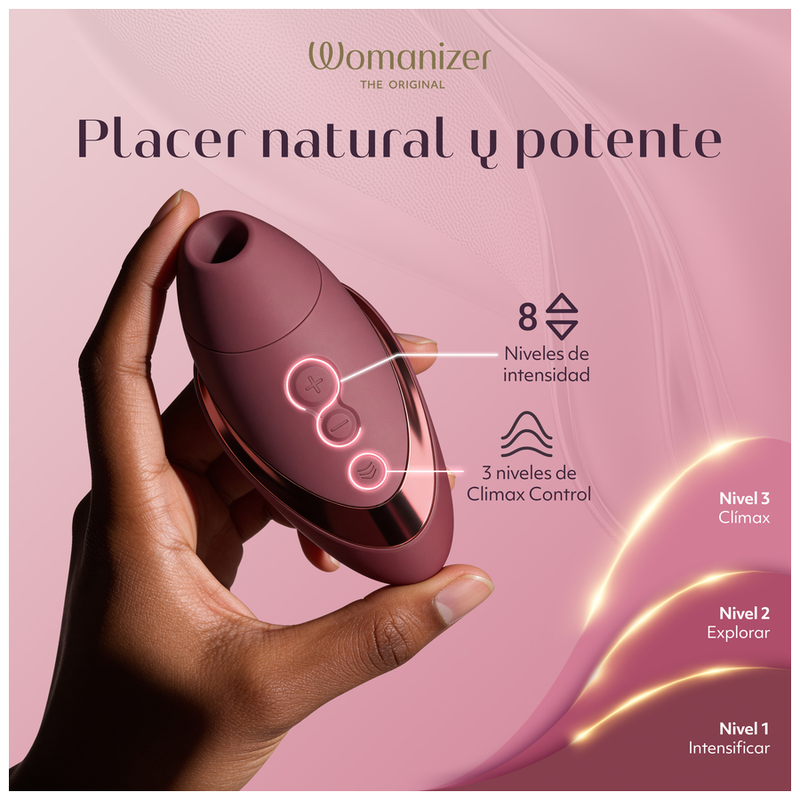 WOMANIZER - NEXT LIBERTY ESTIMULADOR DE CLÍTORIS 3D PLEASURE AIR BURDEOS