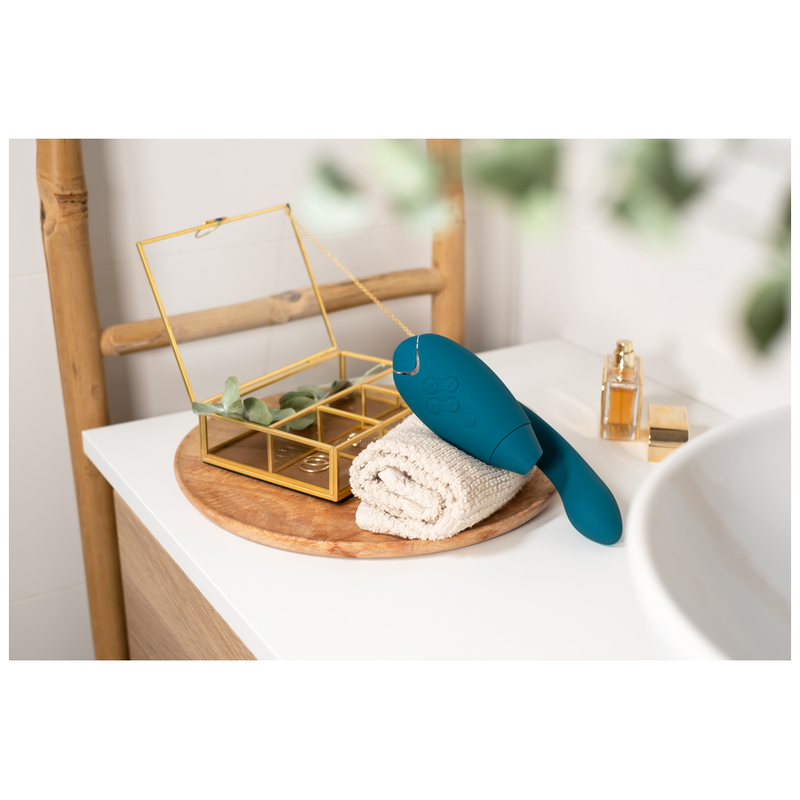 WOMANIZER - DUO 2 STIMULATOR BLUE PETROL