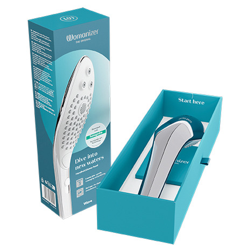 Chuveiro estimulador clitoriano WOMANIZER - Wave, cromado