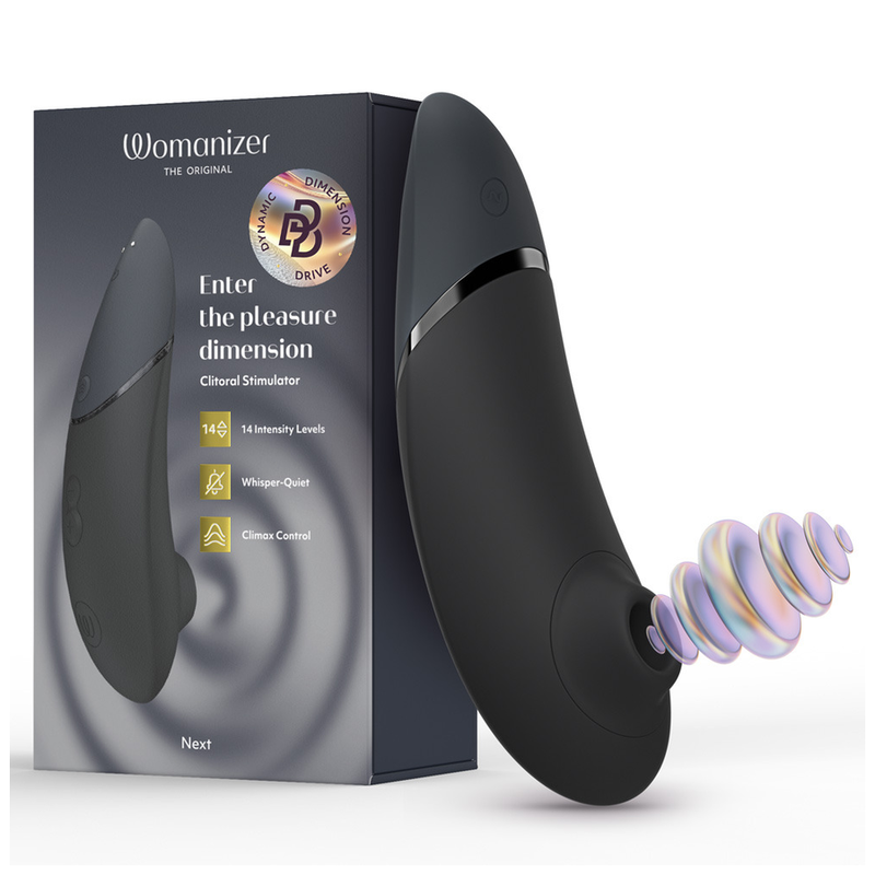 WOMANIZER - NEXT ESTIMULADOR DE CLITORÍS NEGRO