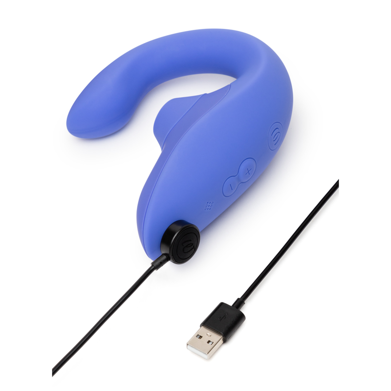 WOMANIZER - BLEND ESTIMULADOR VIBRADOR RABBIT AZUL