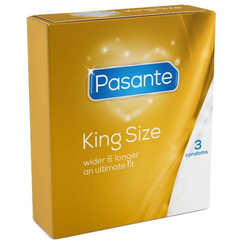 PASANTE - PRESERVATIVOS KING SIZE 3 UNIDADES