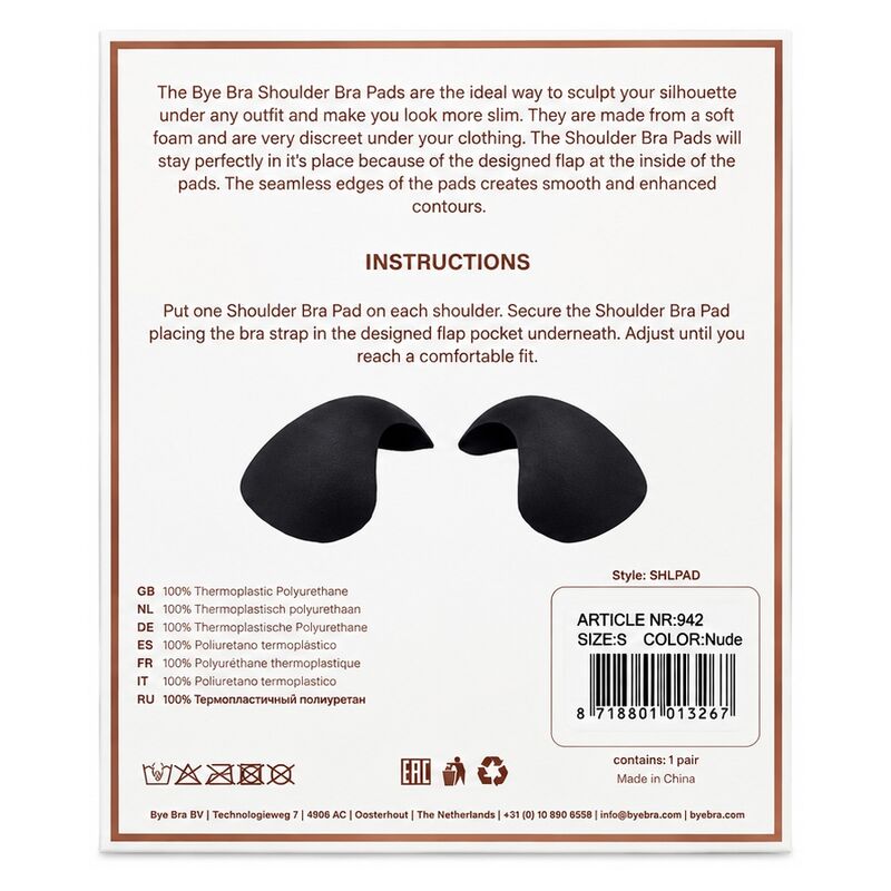 BYE-BRA - PROTECTORES HOMBRO SOSTEN BEIGE