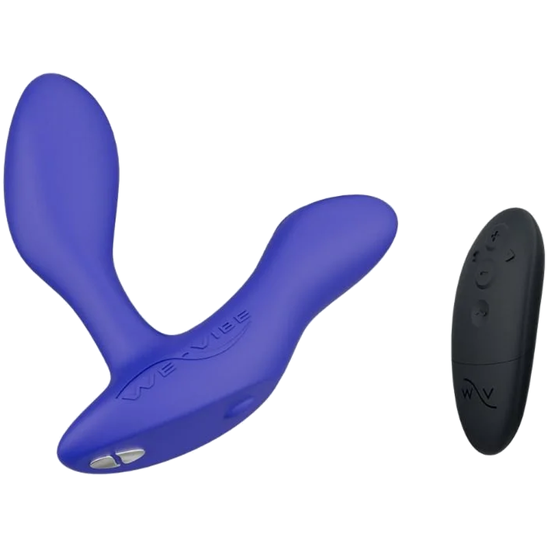 WE-VIBE - VECTOR+ MASAJEADOR DE PRÓSTATA CON DOBLE ESTIMULACIÓN AZUL REAL