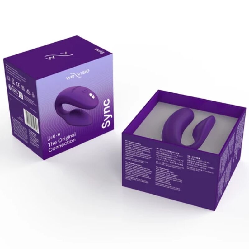 WE-VIBE - SYNC 2 VIBRADOR AJUSTABLE PARA PAREJAS PÚRPURA