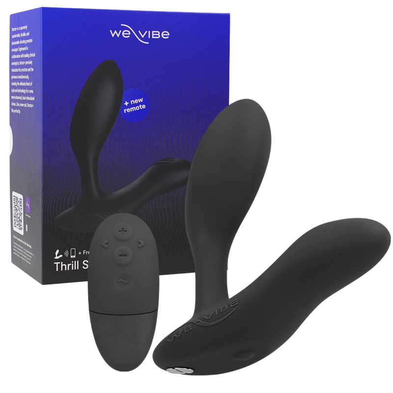 WE-VIBE - VECTOR+ MASAJEADOR DE PRÓSTATA NEGRO CONTROL REMOTO